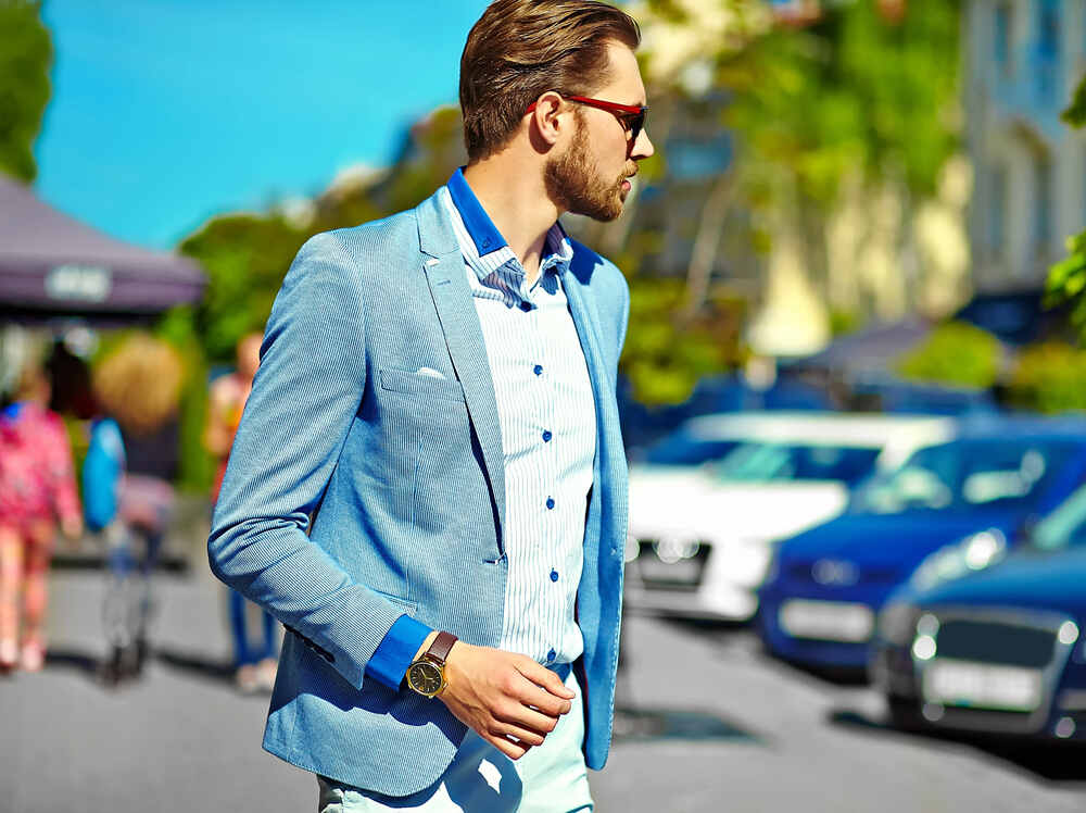 Create exquisite men’s fashion suitable for daily wear