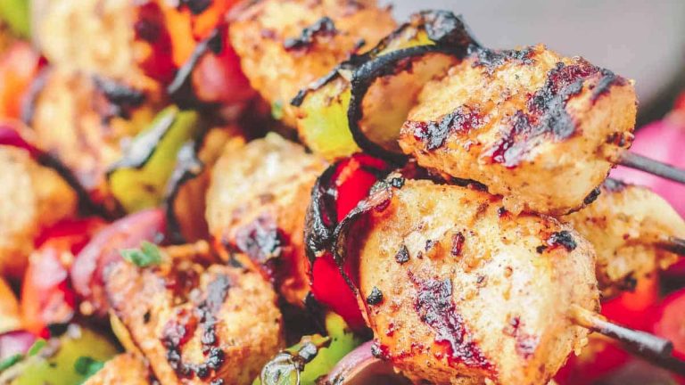 Juicy Grilled Chicken Kabobs