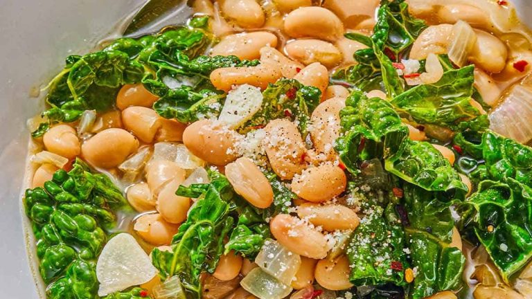 Tuscan-style Beans and Greens