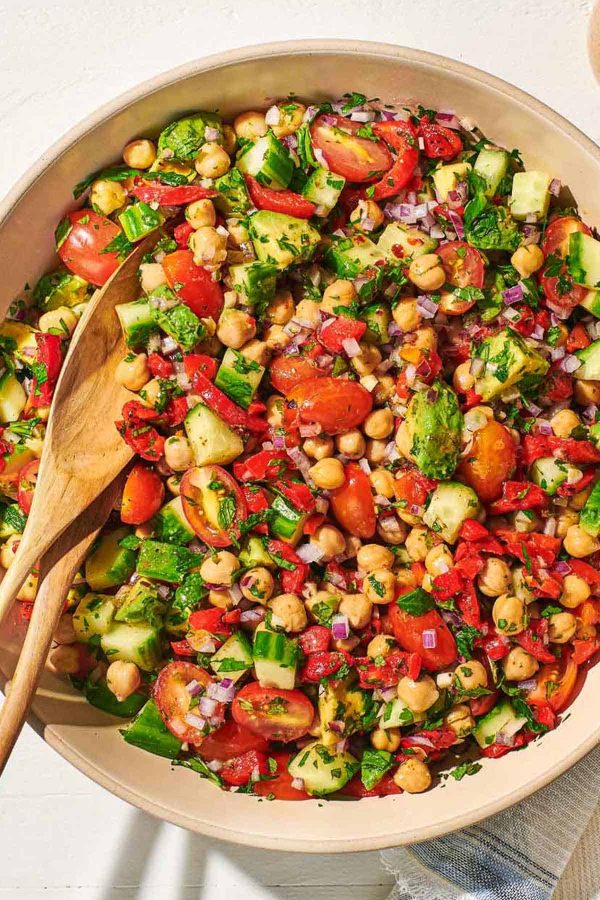 Chickpea salad