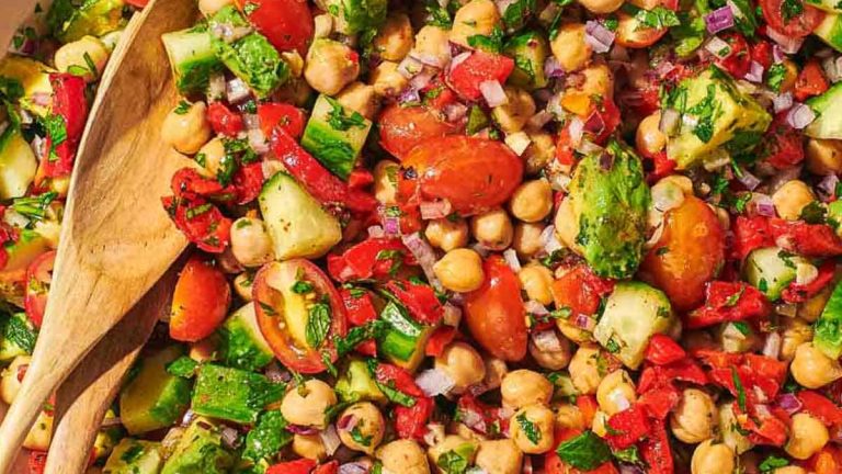 Chickpea salad
