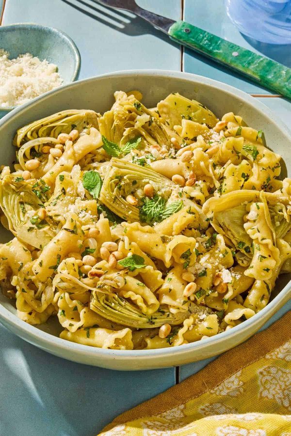 Pâtes aux artichauts (Pasta ai Carcofi)