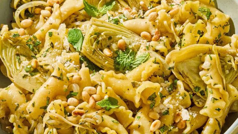 Pâtes aux artichauts (Pasta ai Carcofi)