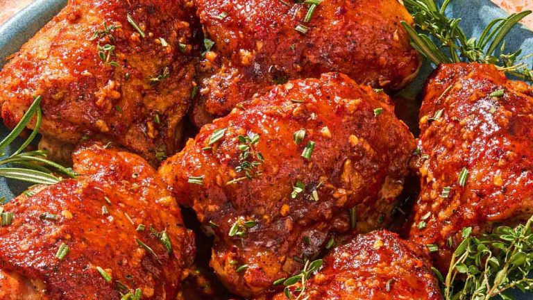 Honey Mustard Chicken Thighs