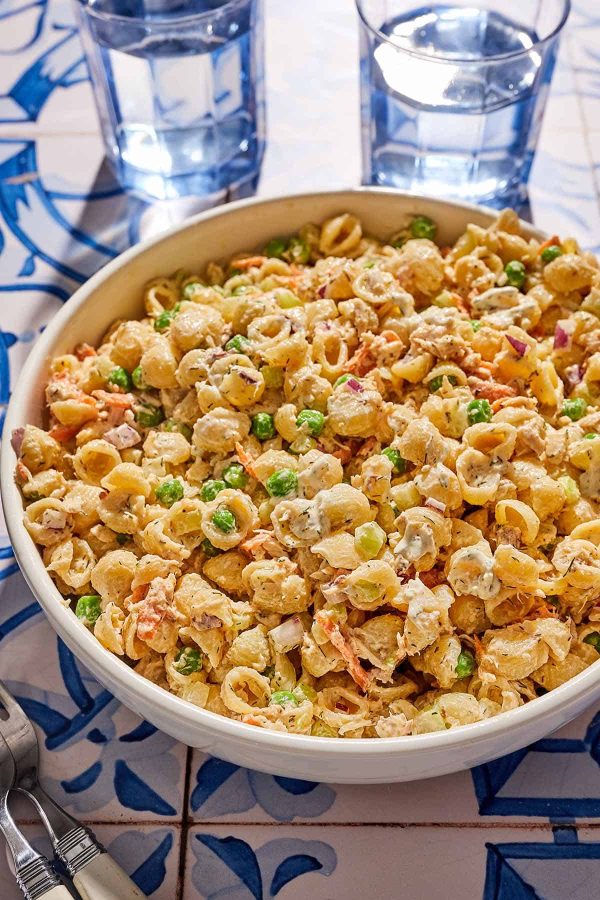 Salade de pâtes au thon (sans mayonnaise !)