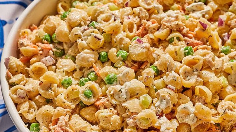 Salade de pâtes au thon (sans mayonnaise !)