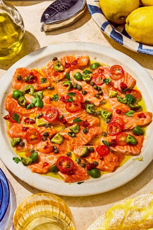 Salmon Crudo