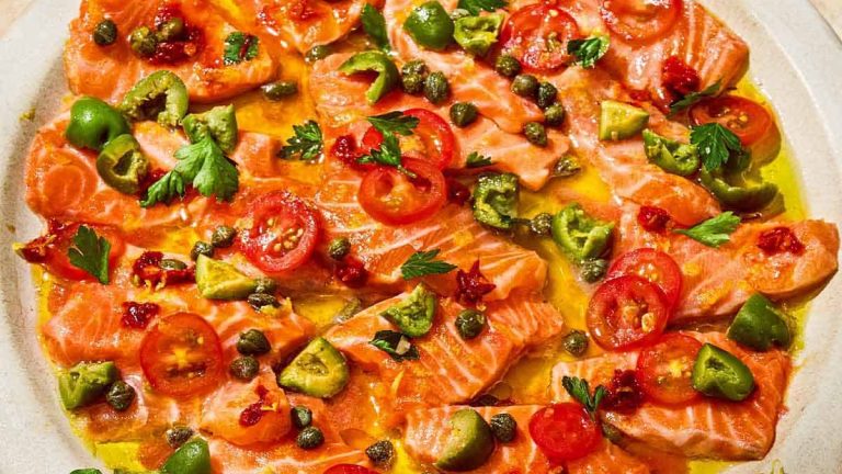 Salmon Crudo