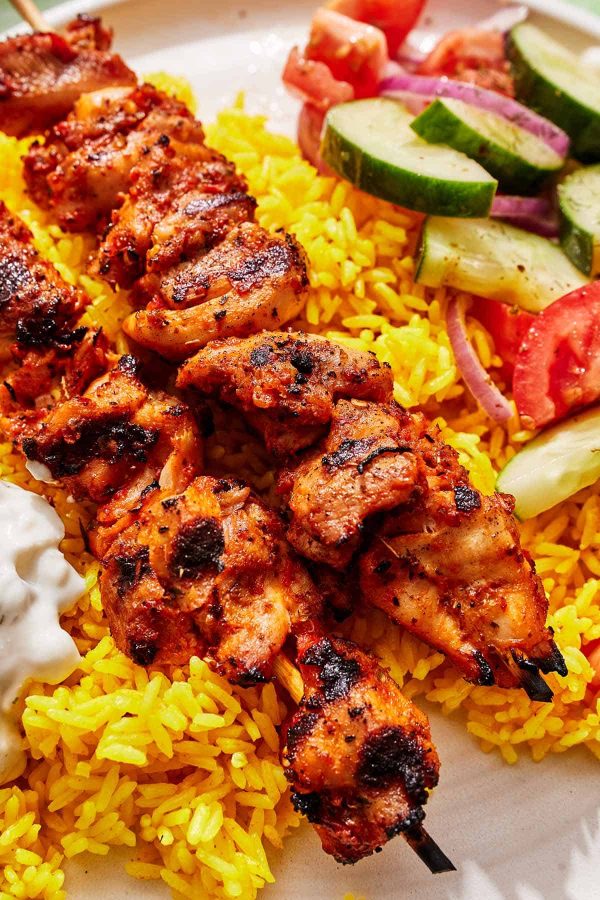 Turkish Chicken Kabobs (Tavuk Şiş)