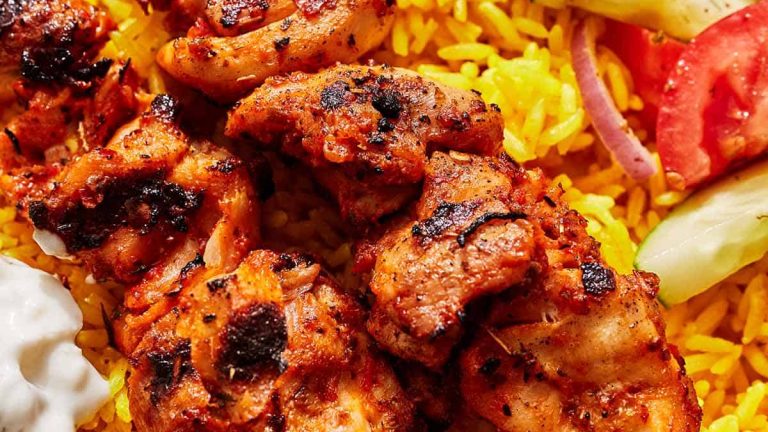 Turkish Chicken Kabobs (Tavuk Şiş)